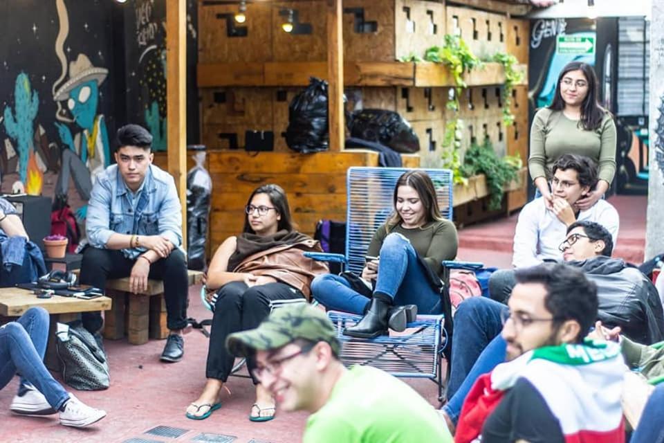 Gente De Mas Hostel Heroica Puebla de Zaragoza Exterior foto