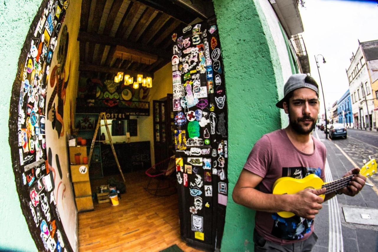 Gente De Mas Hostel Heroica Puebla de Zaragoza Exterior foto